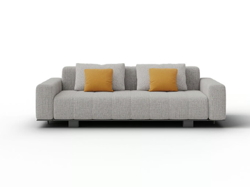 HADEN - Fabric sofa bed by Milano Bedding - view 2